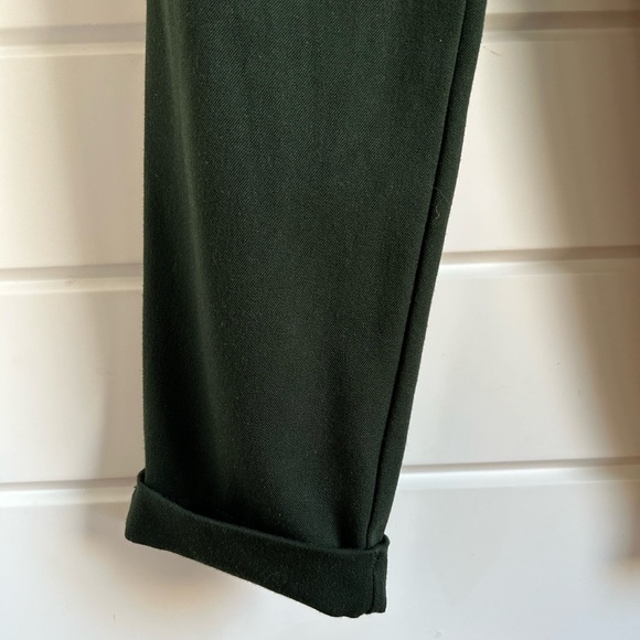 Zara TRFL Paper Bag Waist Ankle LenghTrouser - Picture 2 of 5